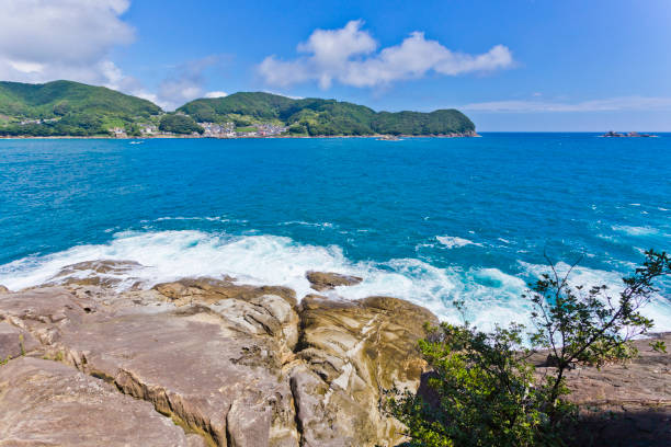 istock The Onigajo Rocks in Mie prefecture 1140506166