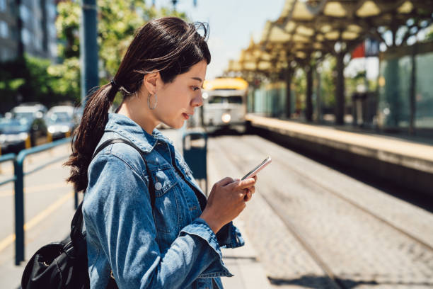istock outdoor railway station commute woman after work 1140513549