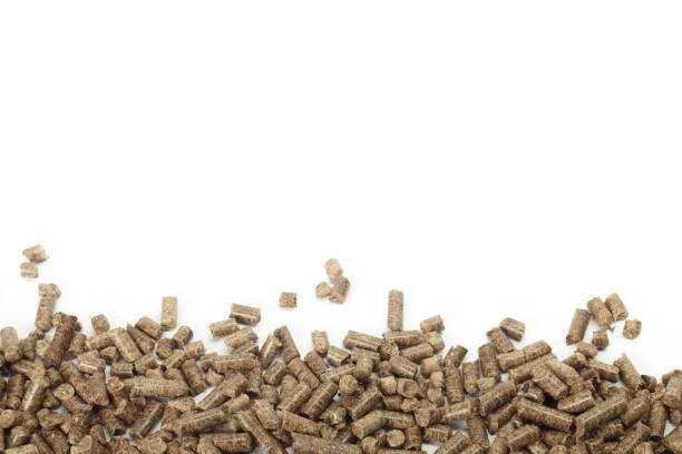 istock Energy. Pellets on the table 1140513690