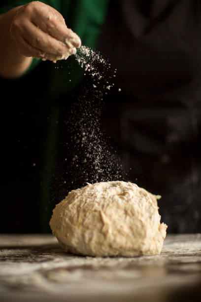 istock Kneading Loaf of Bread with Hands 1140515154