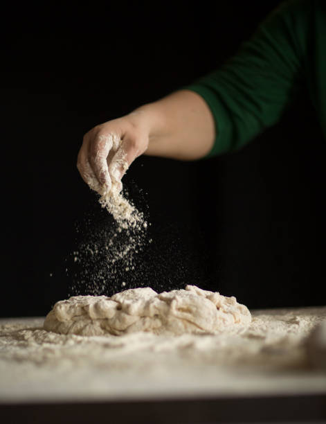 istock Kneading Loaf of Bread with Hands 1140515995