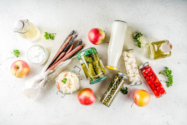 istock Assortment of various fermented food 1140516136