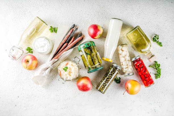 istock Assortment of various fermented food 1140516146