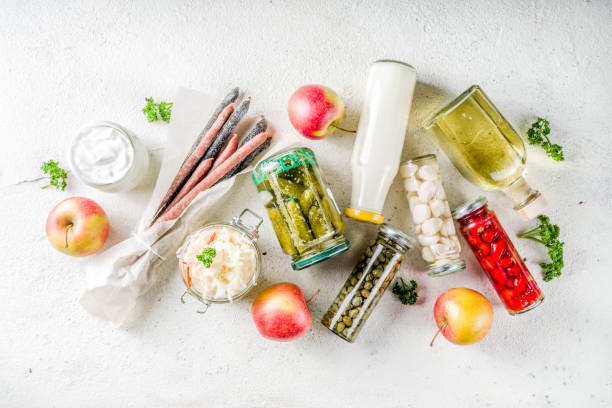 istock Assortment of various fermented food 1140516166