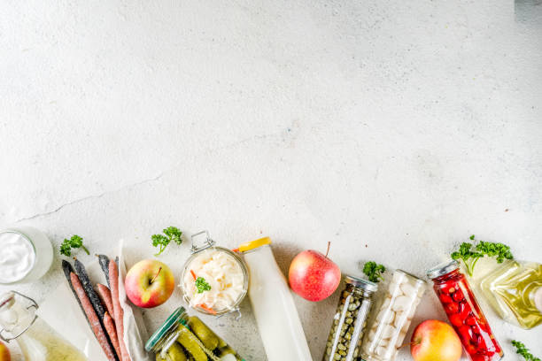 istock Assortment of various fermented food 1140516238
