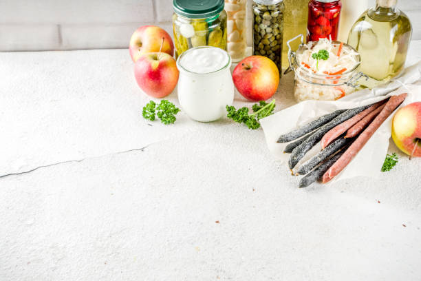 istock Assortment of various fermented food 1140516322