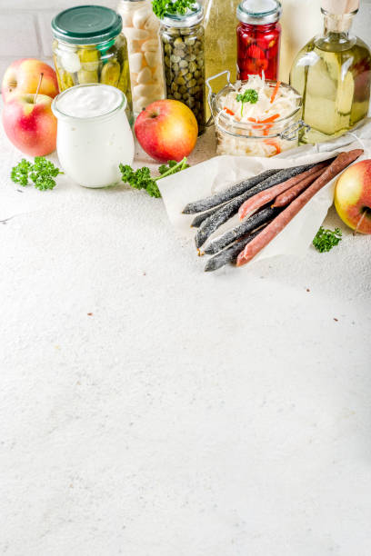 istock Assortment of various fermented food 1140516346