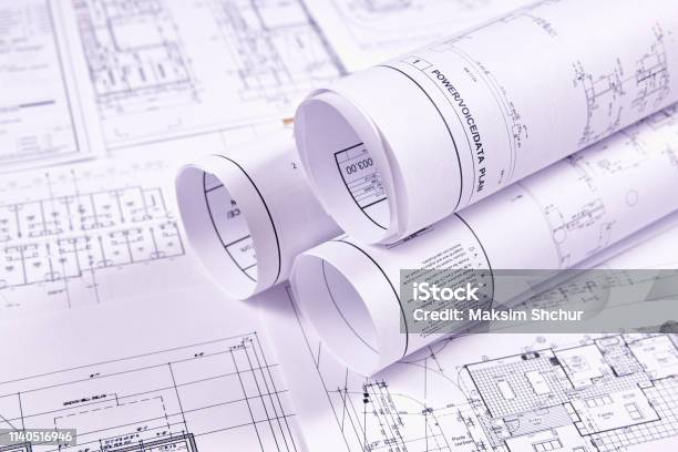 Files Engineering Project Documents For The Project Engineering Work Stock Photo - Download Image ...