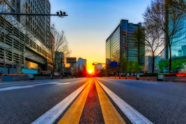 istock City sunset, and night 1140523348