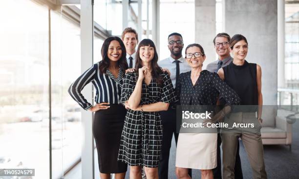 Succeeding Is What We Do Best Stock Photo - Download Image Now - Teamwork, Group Of People, Multiracial Group