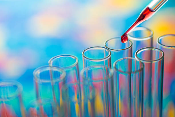 istock Close-Up Of Test Tubes At Laboratory 1140530439