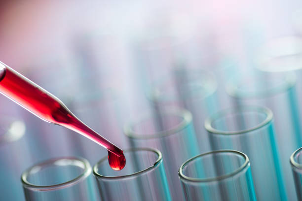 istock Close-Up Of Test Tubes At Laboratory 1140530469