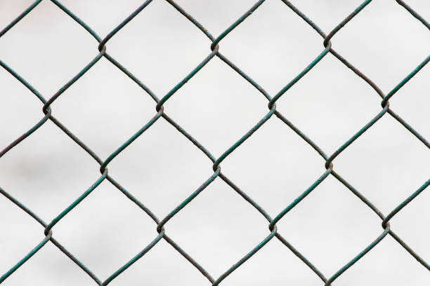 istock Full Frame Shot Of Chainlink Fence 1140534787
