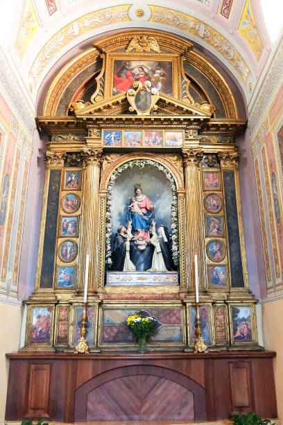 istock Interiors of catholic church (Parrocchia Cattedrale) 1140542237