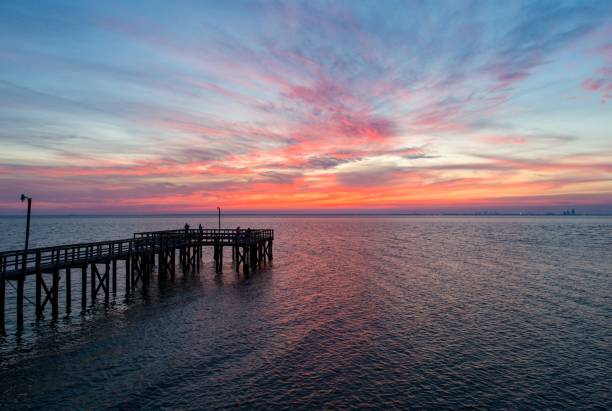 istock Sunset over Mobile Bay on the Alabama Gulf Coast 1140542485