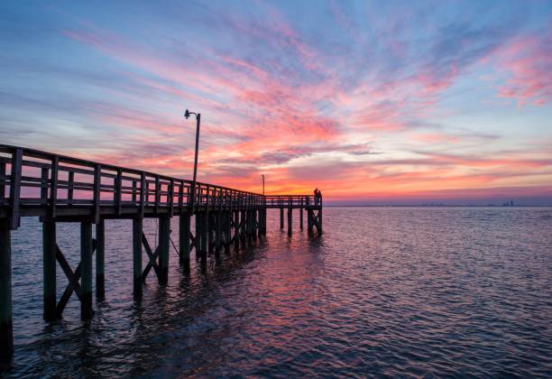 istock Sunset over Mobile Bay on the Alabama Gulf Coast 1140542517