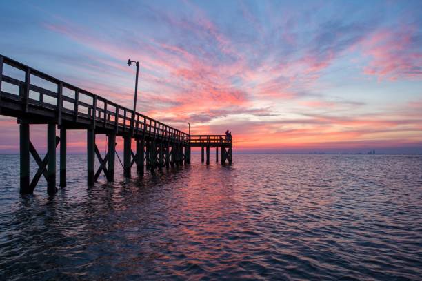 istock Sunset over Mobile Bay on the Alabama Gulf Coast 1140542678