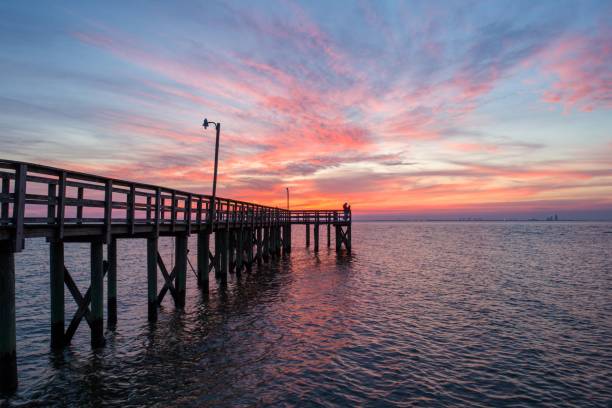 istock Sunset over Mobile Bay on the Alabama Gulf Coast 1140542697