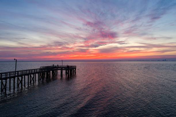 istock Sunset over Mobile Bay on the Alabama Gulf Coast 1140542710