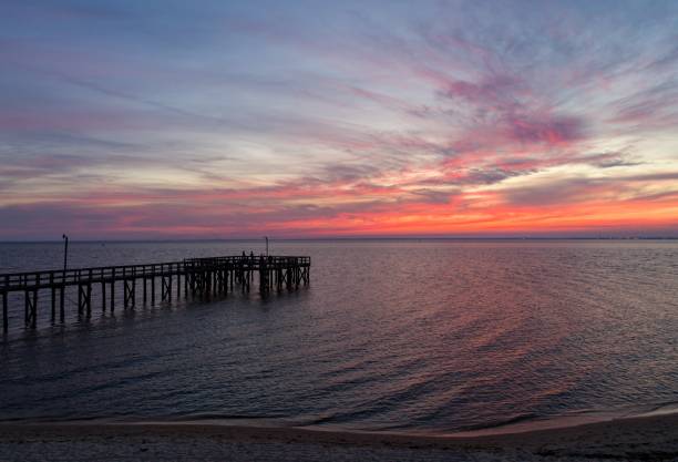 istock Sunset over Mobile Bay on the Alabama Gulf Coast 1140542797