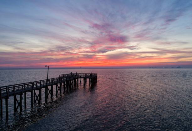 istock Sunset over Mobile Bay on the Alabama Gulf Coast 1140543413