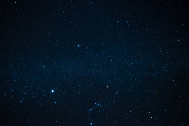istock Beautiful Sky at night with stars background. 1140543422