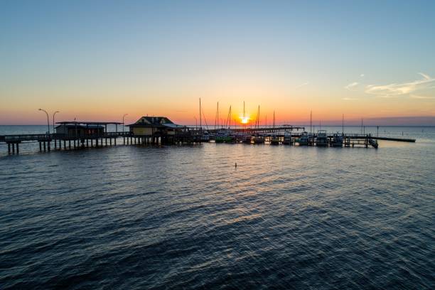 istock Mobile Bay sunset on the Alabama Gulf Coast 1140543953