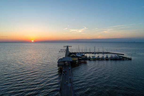 istock Mobile Bay sunset on the Alabama Gulf Coast 1140543956