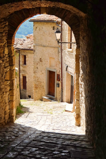 istock Beautiful streets of Pennabilli 1140544216