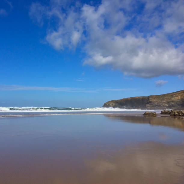 istock beautiful cloud over the ocean, seascape, beautiful beach, pacifying landscape 1140545295