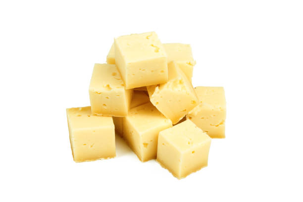 ser z bliska - cheese portion emmental cheese yellow zdjęcia i obrazy z banku zdjęć