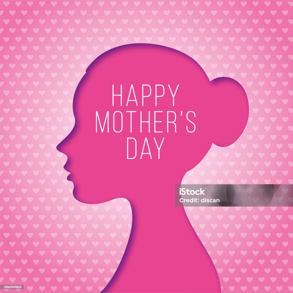 Happy Mother's Day greeting card. Happy Mother's Day greeting card - Illustration Mother's Day stock vector