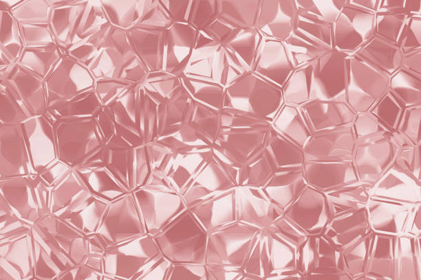rose gold diamond crystal pearl pale pale pink texture abstract beige mineral gemstone background - beryll mineral stock-fotos und bilder