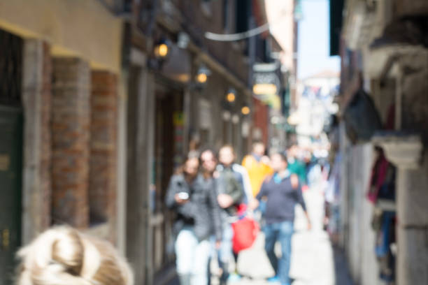 istock Defocused background in Venice, Italy. 1140565382