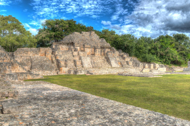 istock Edzna, a Mayan archaeological Site with the 