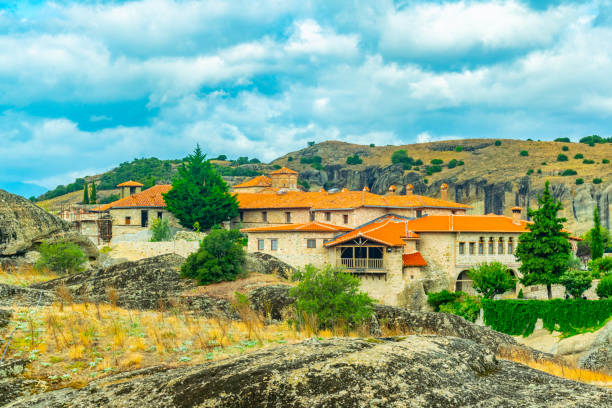 istock Holy trinity monastery of Meteora, Greece 1140583420