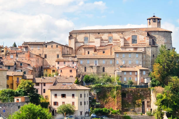 istock Aerial view of Perugia in sunny day. 1140583620