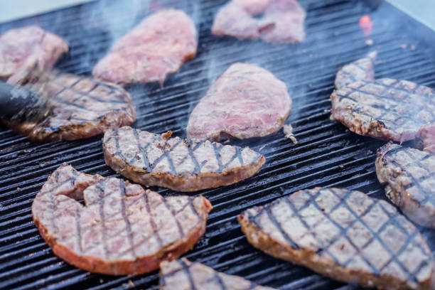 istock Cooking Wagyu Steak BBQ 1140585353
