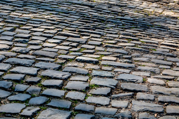 istock Flandres Cobblestone Road - Detail 1140588178