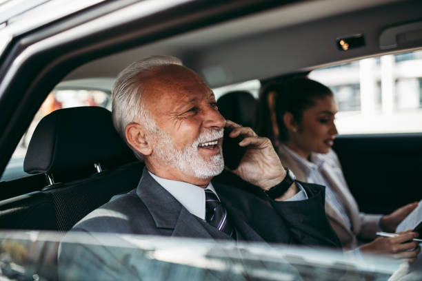 istock Business people in car 1140591223
