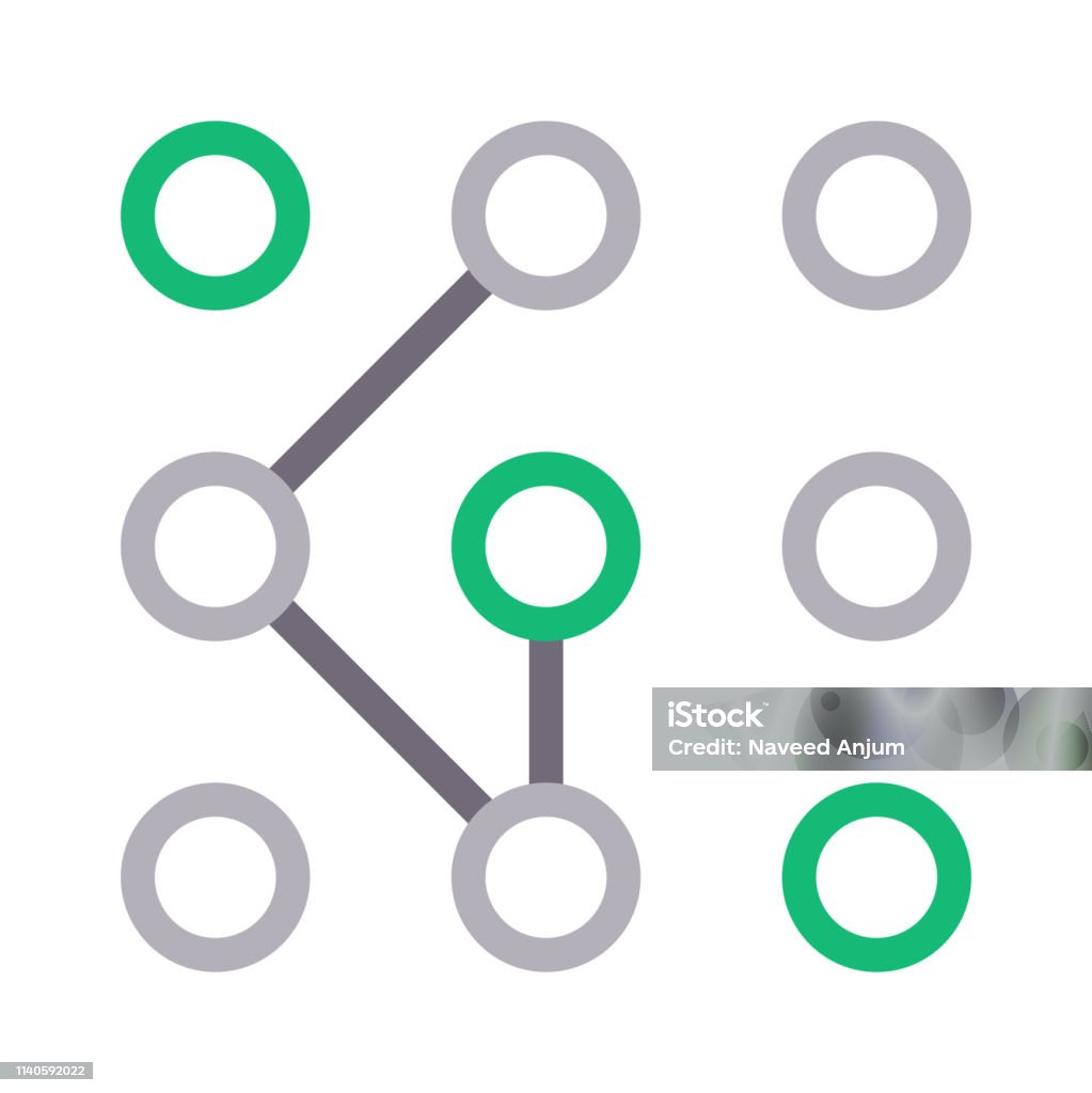 Pattern Lock Iimage Pattern Lock Stock Illustration - Download Image Now - Abstract ...