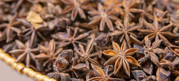 istock Spicy seasoning Anise stars. 1140594021