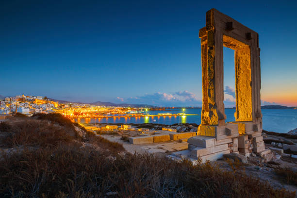 Naxos, Greece. stock photo