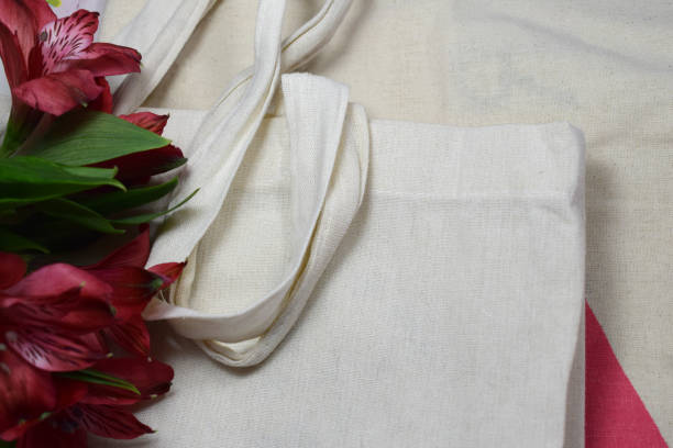 istock white cloth bags with red flowers 1140594109