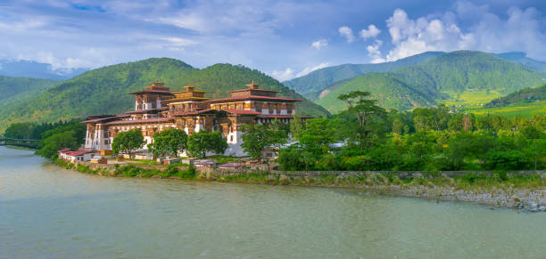 istock Punakha Dzong Monastery Panorama view, Punakha, Bhutan 1140596843