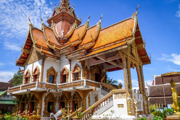istock Wat Buppharam temple, Chiang Mai, Thailand 1140598016