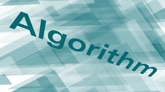 Machine Learning New Algorithm Vector Illustration Abstract Triangles ...