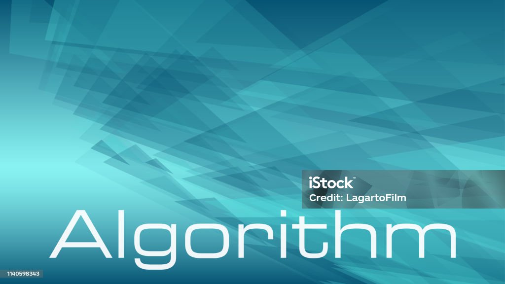 Algorithm Design Shapes Algorithm For Data Processing Vector Concept Modern Design Template ...