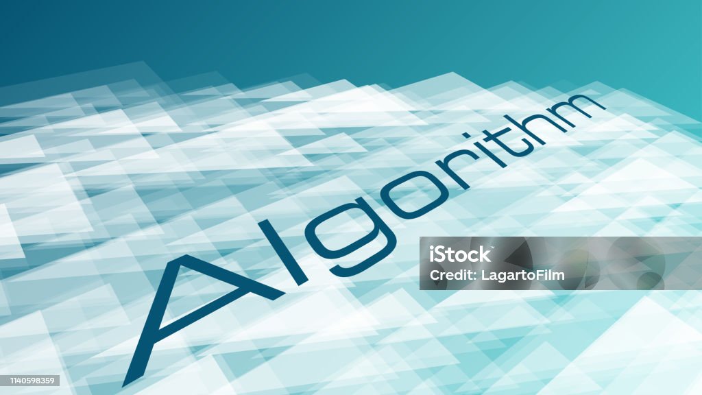 Computer Code Algorithm Symbol Concept Creative Geometrical ...