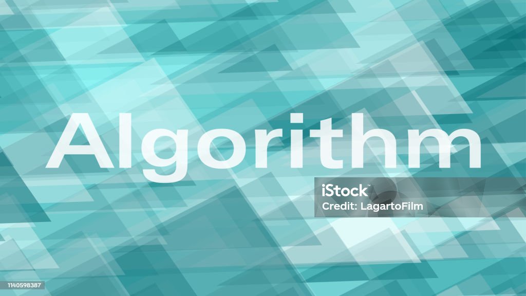 Digital Technology Algorithms Vector Background Triangles Abstract ...